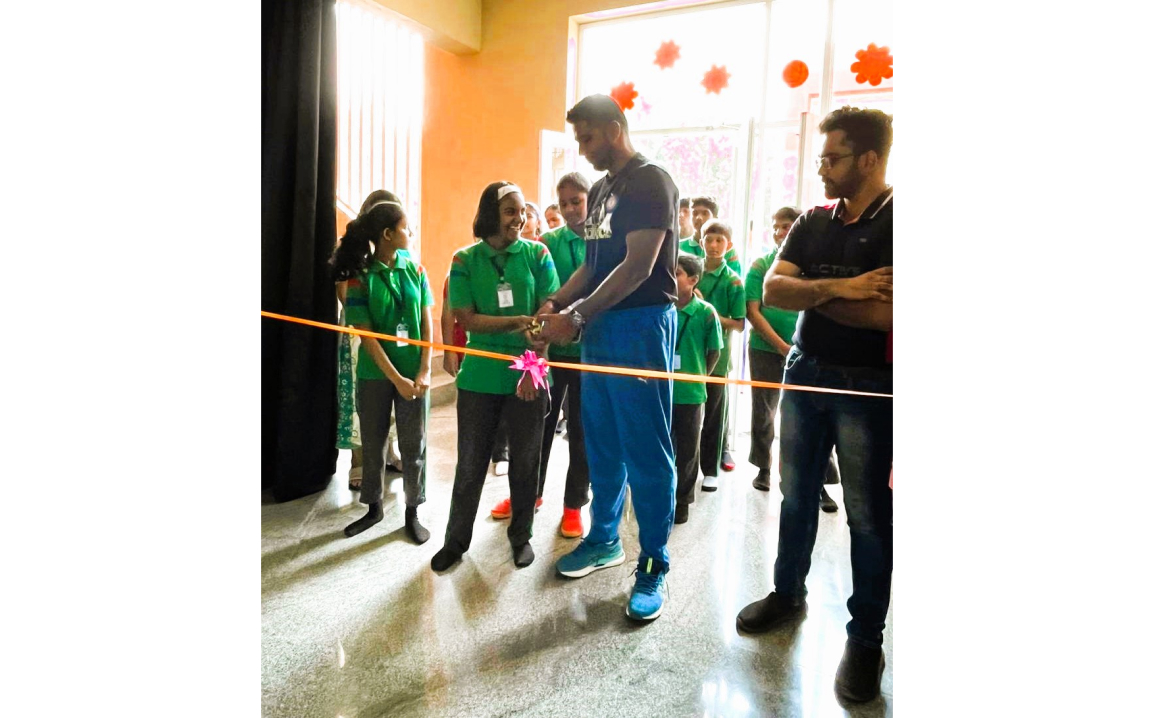 Inauguration of Basket Ball Court